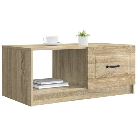Tavolino da salotto Rovere Sonoma 90 x 50 x 37 cm - Foto 2