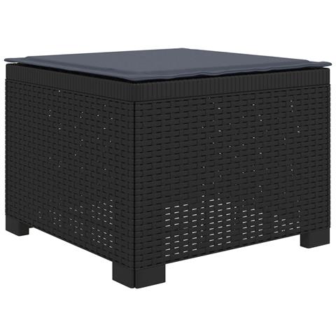 Divano da Giardino a 1 Posto con Cuscino Aspetto Rattan PP - Foto 1