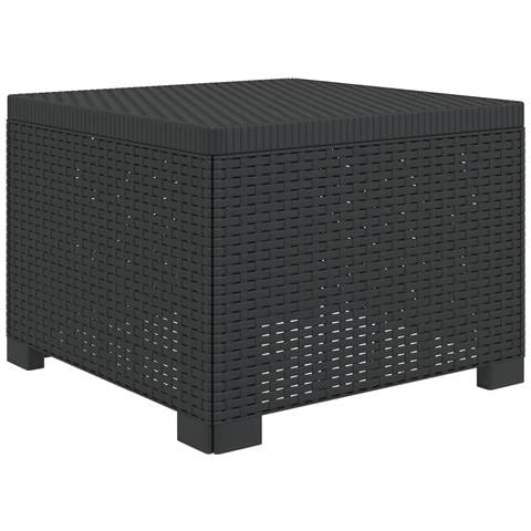 Divano da Giardino a 1 Posto con Cuscino Aspetto Rattan PP - Foto 2