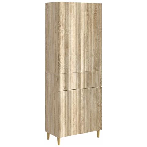 Set di armadi 2 pcs 66 x 34,5 x 90 cm Legno ingegnerizzato - Foto 1