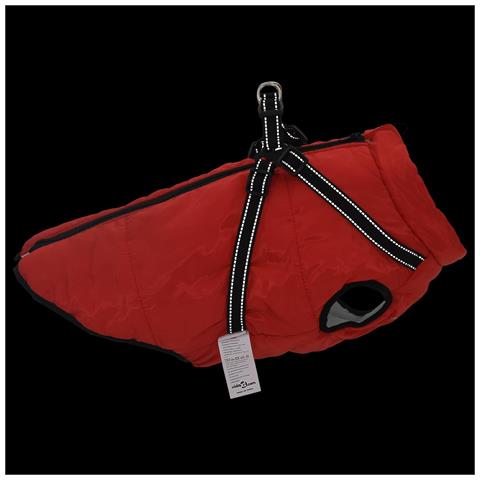 Cappotto per Cani Rosso L52 Pile e Poliestere - Foto 9