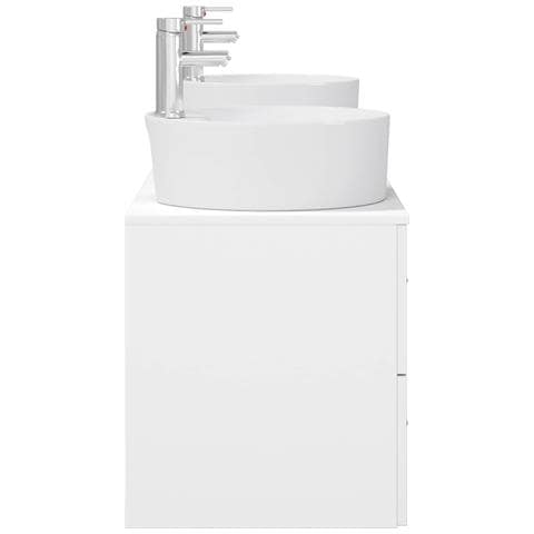 Set di Armadi da Bagno 3 pz Bianco 62,5 x 44,5 x 50 cm - Foto 2