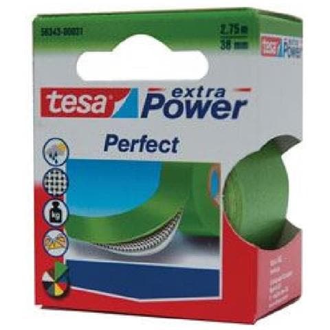 nastro adesivo telato 38mmx2,7mt verde 56343 xp perfect - Foto 2