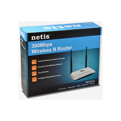 Router Wireless WF2419 300 Mbit /s 2.4 - 2.4385 GHz 4xEthernet LAN (RJ-45) Colore Bianco - Foto 5