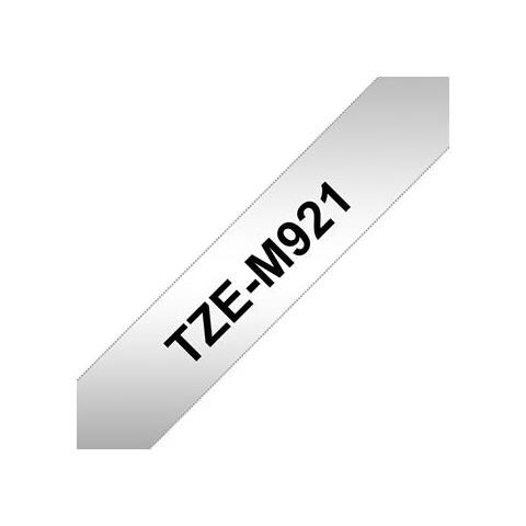 Tapes TZeM921 9mm blck / silver - Foto 1