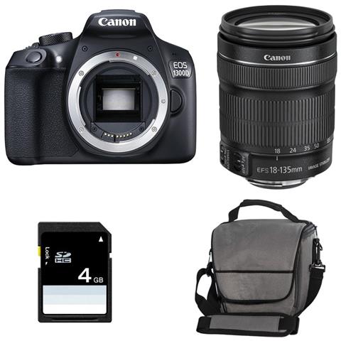 Eos 1300d + 18-135 Is Stm Garanti 3 Ans + Sac + Carte Sd 4go - Foto 1