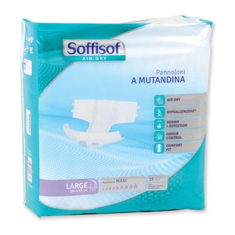 PANNOLONI SOFFISOFT AIR DRY - incontinenza forte - medio - Foto 2