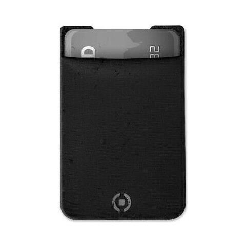 Tasca Portacarte Adesiva POCKETFIX per Smartphone Nero - Foto 1