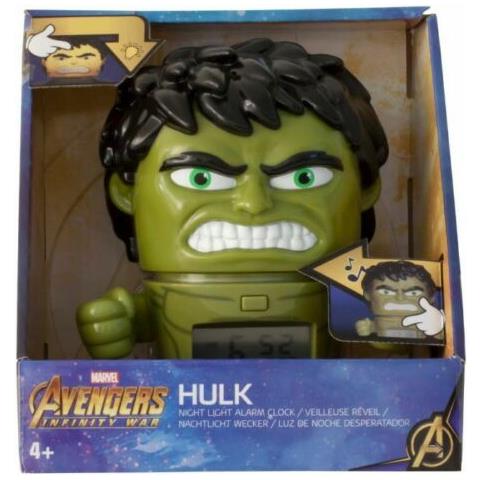 Sveglia E Luce Notturna Per Bambini Bulbbotz 2021739 Avengers Hulk - Foto 3