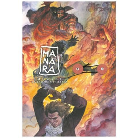 Milo Manara - Mozart. La Trilogia Italiana. Ediz. Illustrata - Foto 1