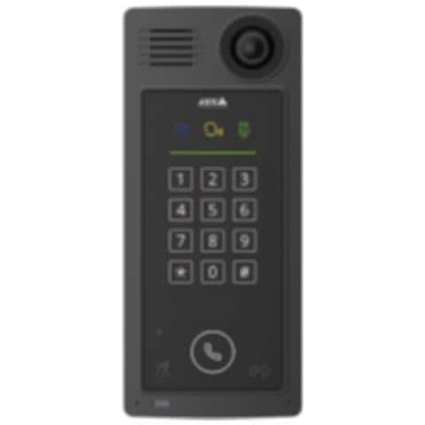 A8207-VE MkII Network Video Door Station - Telecamera di sorveglianza connessa in rete - colore (Giorno e notte) - 6 MP - 3072 x 2048 - iride fissa - focale fisso - audio - LAN 10/100 - MPEG-4, MJPEG, H. 264, AVC - CC 8 - 28 V / PoE+ - Foto 1