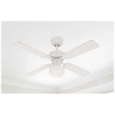 Westinghouse Ventilatore A Soffitto Vegas E27, 60 W, Finitura, Pale In Bianco / pino Chiaro - Foto 3