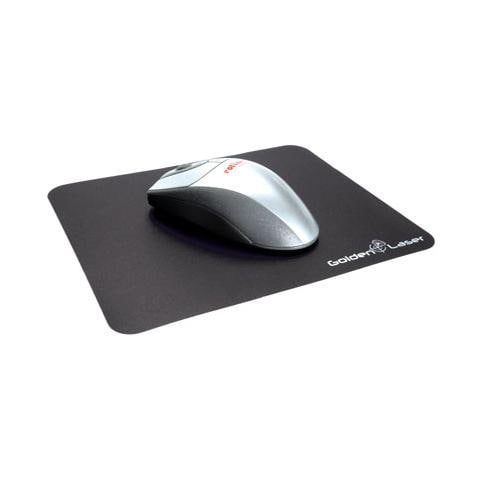 MousePad f / Laser Mouse, Black, Nero, 220 x 180 x 0,4 mm - Foto 2