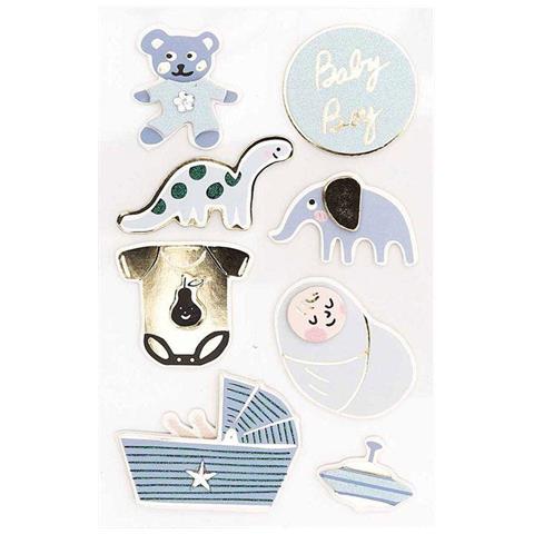 8 Adesivi 3d - Baby Boy - Foto 1