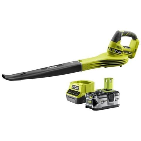 Soffiatore 18v Oneplus - 1 Batteria Lithiumplus 4.0ah - 1 Caricabatteria Rapido 2.0ah Rbl1820s40f - Foto 1