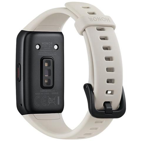 Band 6 Amoled Tracciatore Di Attività Da Braccio 3,73 Cm (1.47") Sandstone Grey - Foto 2
