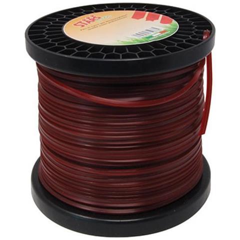 Filo X Decespugliatore Quadro Corallo Stars Mm 4,0 Mt 100 - Foto 1