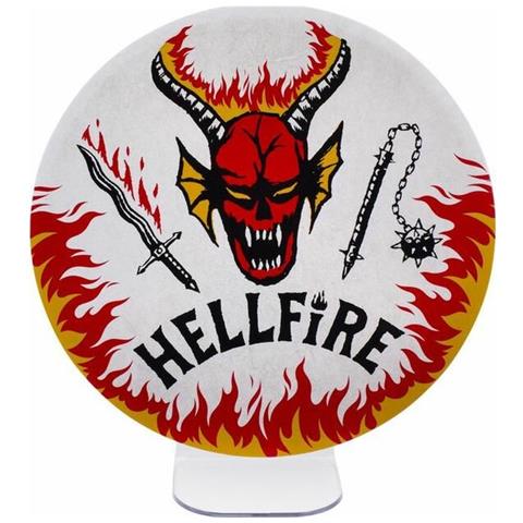 Stranger Things Lampada Hellfire Club Logo 20 cm - Foto 1
