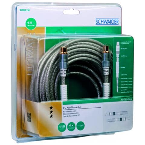 Cavo Antenna 110 Db 15m Trasparente - Foto 2