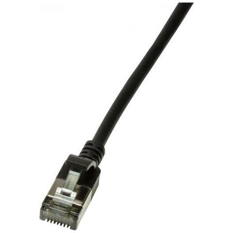 Ultraflex Cavo Di Rete Nero 5 M Cat6a S /utp (stp) - Foto 1