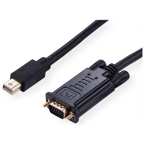 11.04.5975 Cavo E Adattatore Video 1 M Mini Displayport Vga (d-sub) Nero - Foto 3