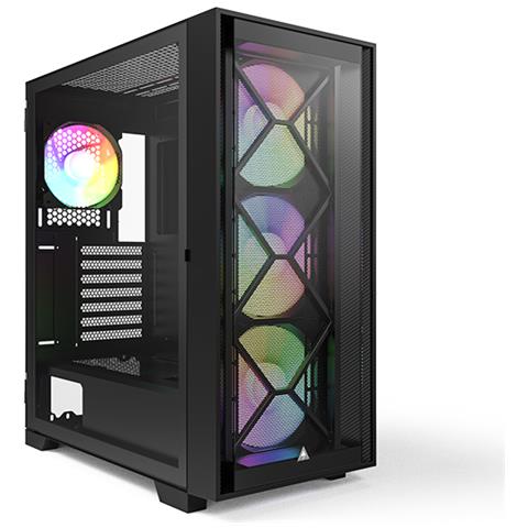 AIR 1000 PREMIUM Midi Tower Nero - Foto 1