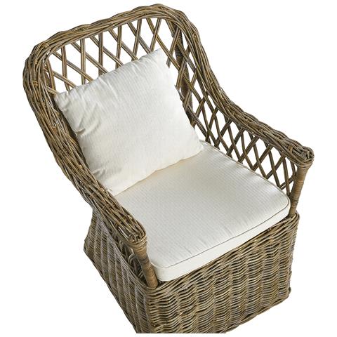 Set Da Giardino 4 Posti Rattan Naturale Maros /olbia - Foto 8