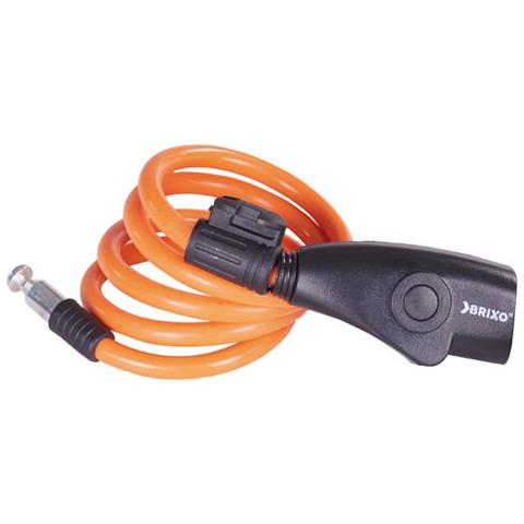 Lucchetto A Spirale Per Cicli Brixo Twist - 8x100 Cm. - Foto 2