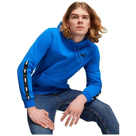 Ess Tape Hoodie Fl 84904047, Uomini, Blu, S - Foto 1