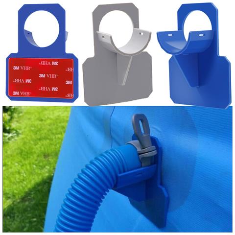 Il Supporto Per Tubo Per Piscina Supporta L'uscita Del Tubo Flessibile Grey - Foto 2