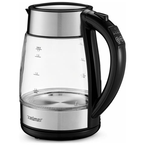 ZCK8026 bollitore elettrico 1,7 L 2200 W Nero, Trasparente - Foto 7