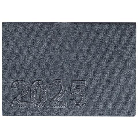 Agenda Giornaliera 2025 A5 - Nero - Foto 2