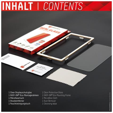 E.v.i. 01800 Protezione Per Lo Schermo E Il Retro Dei Telefoni Cellulari Pellicola Proteggischermo Trasparente Samsung 1 - Foto 1