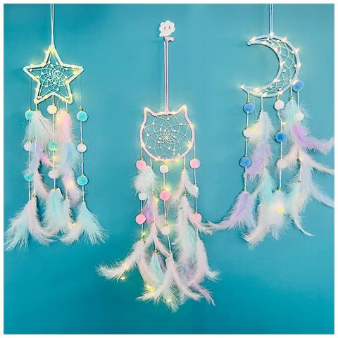 Acchiappasogni Da Parete, Arredamento Da Camera Da Letto Boho Chic - Foto 1