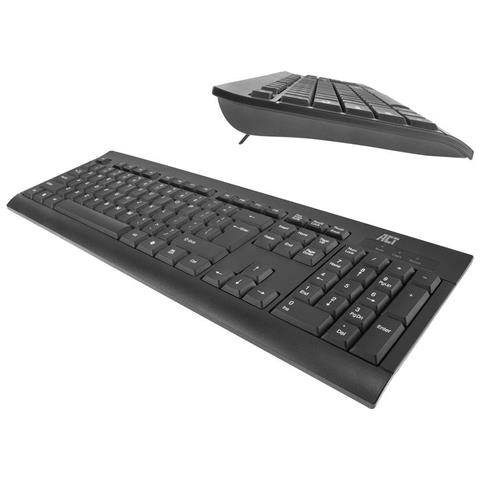 Tastiera Cablato AC5410  (Layout Inglese US) Colore Nero - Foto 3