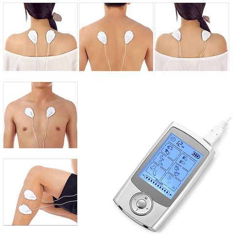 Ems Elettrostimolatore Muscolare Portatile Mhd-16a. 16 Modalità, 20 Intensità. Dimensioni Compatte, Batteria Ricaricabile. - Foto 2