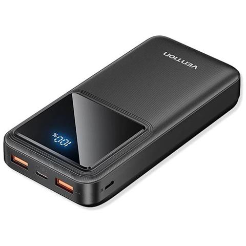 Batteria Supplementare Esterna 20000mah 22.5w, 2 Porte Usb-a, 1 Porta Usb-c Display Led - Foto 1