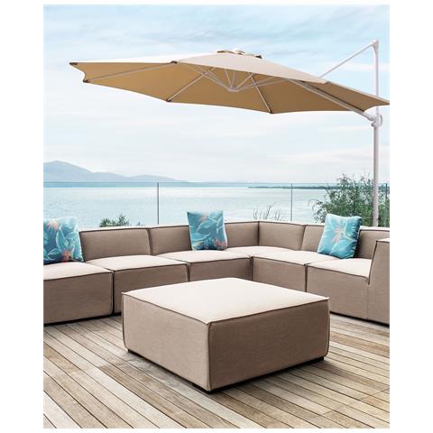 Ombrellone A Sbalzo 295 Cm Savona Ii Tortora - Foto 1