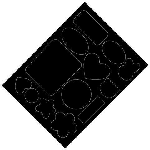 Toppe Per Riparazione Piumini, Toppe Termoadesive Per Abbigliamento, 10 Pezzi Black  Modello 1 - Foto 2