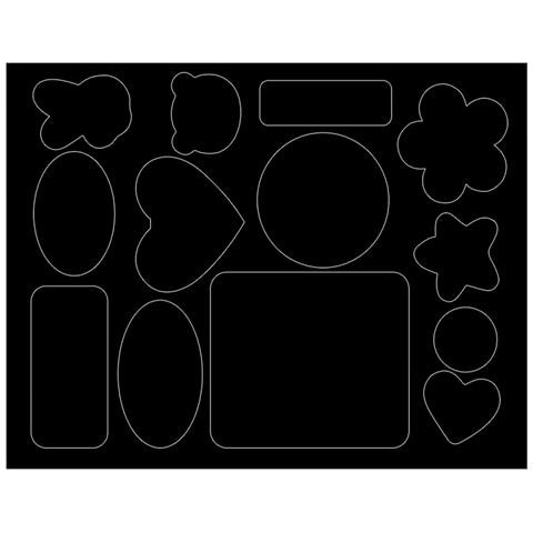 Toppe Per Riparazione Piumini, Toppe Termoadesive Per Abbigliamento, 10 Pezzi Black  Modello 1 - Foto 3