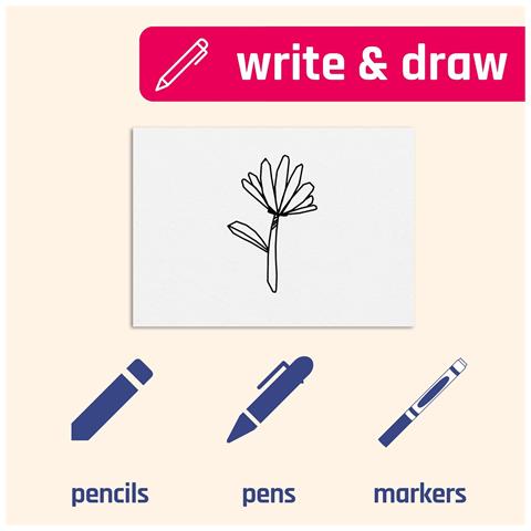 Carta Di Cartone Bianca M - Foto 2