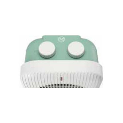 Caldo Funky Interno Verde, Bianco 2000 W Riscaldatore ambiente elettrico con ventilatore - Foto 2