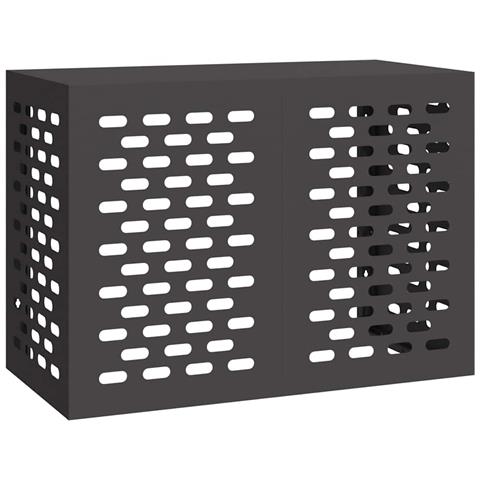 Copertura per condizionatore d'aria Nero 100 x 50 x 70 cm - Foto 1