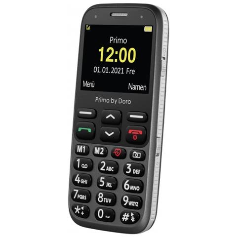 Primo 368 5,84 cm (2.3") 92 g Nero, Grafite Telefono per anziani - Foto 1