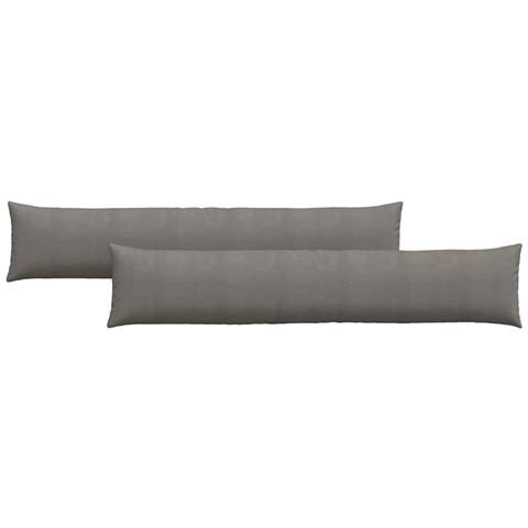 Cuscini da Divano 2 pcs Grigio chiaro 200 x 40 cm - Foto 1