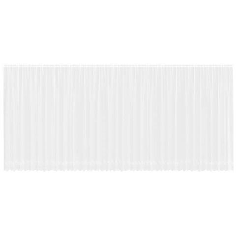 Tenda in Pizzo con tende Bianco 900 x 240 cm Poliestere - Foto 1