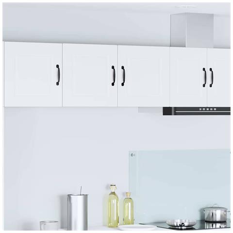 Pensile cucina Bianco 80 x 31 x 40 cm Legno multistrato - Foto 2