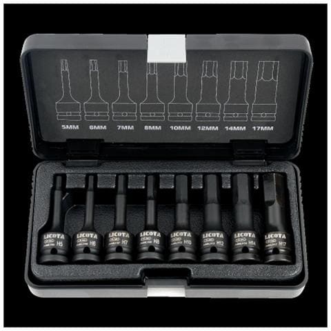 Set Chiavi A Bussola Ad Impatto Ribe Cr-mo 8 Pezzi - Foto 1