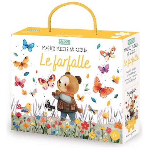 Matteo Gaule - Le farfalle. Magico puzzle ad acqua. Con puzzle - Foto 1