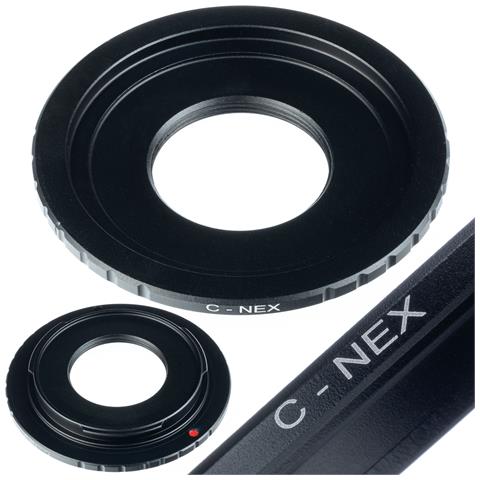 Adattatore C-mount M25 - Sony E-mount Per Fotocamere Sony | Compatibile Con Sony Nex, Alpha, Pxw | Alta Precisione E Sicurezza - Foto 1